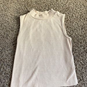 No sleeve turtleneck light brown Dillard’s (GB Girls) shirt